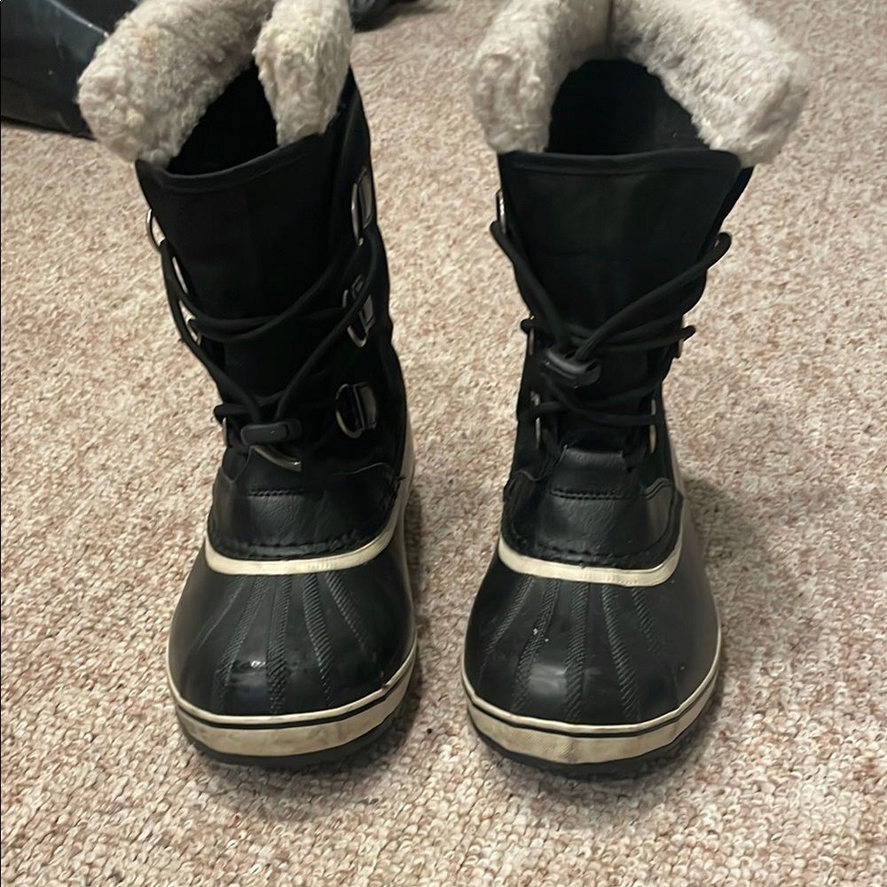 Women's sorel Black Winter Boots